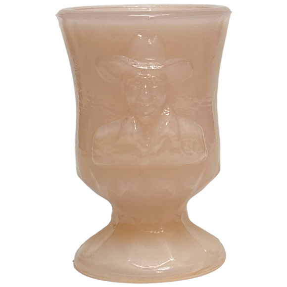 Boyd Glass Hopalong Cassidy© #396 Ltd Ed 1999 Rosie Pink w/ COA Toothpick Holder - Picture 2 of 9